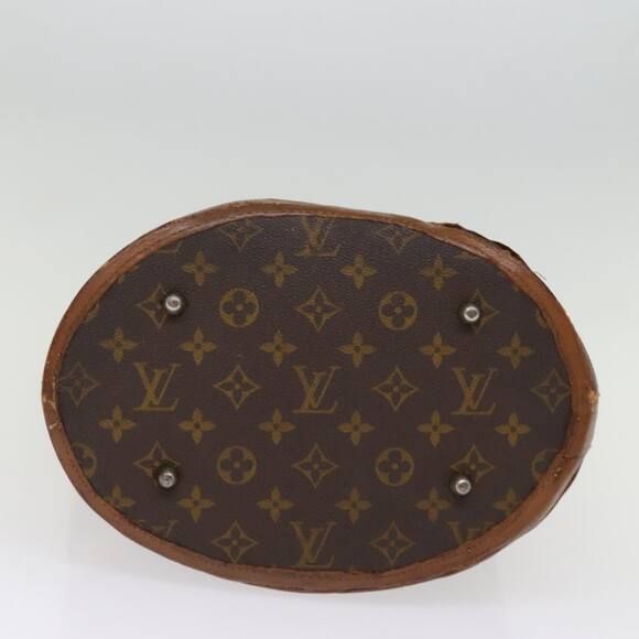 LOUIS VUITTON Monogram Bucket GM Shoulder Bag M42236 - Picture 9 of 12